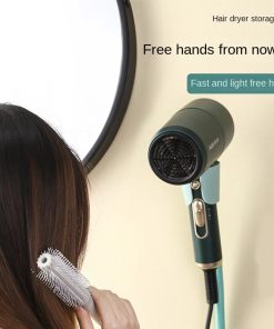 Wall Mounted Hair Dryer Holder