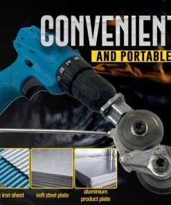 Metal Nibbler Drill Attachment