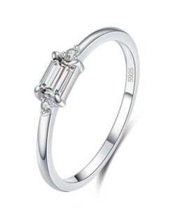 Raw Black Tourmaline 925 Silver Worry Ring