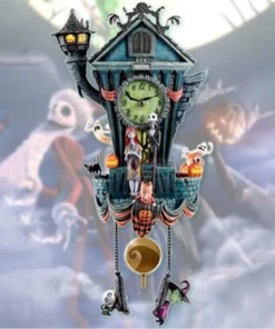 Disney Tim Burton The Nightmare Before Christmas Wall Clock