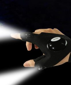 LED Gloves with Waterproof Lights