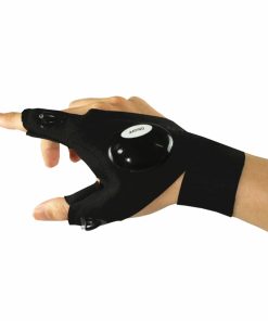 LED Gloves with Waterproof Lights