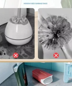 No Dead Corner Bathroom Toilet Brush