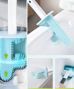 No Dead Corner Bathroom Toilet Brush