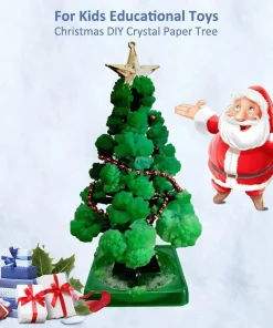 Crystal Growing Christmas Tree