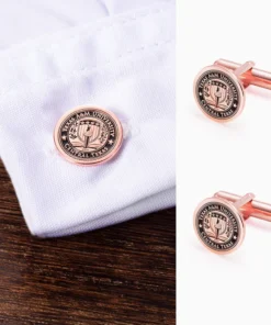 Personalized Crest Cufflinks Photo Cufflinks