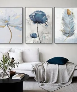 Pink Peony Original Painting Flower Small Art