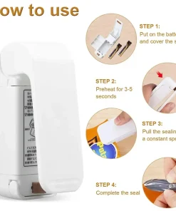 Portable Mini Plastic Bag Sealer Machine