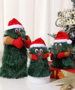 Dancing Christmas Tree Family