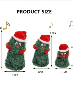 Dancing Christmas Tree Family