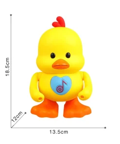 Glowing Rhythm Dancing Duck