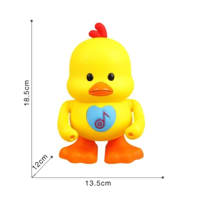 Glowing Rhythm Dancing Duck