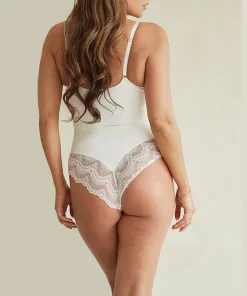 Sexy Lace Tummy Control Bodysuit