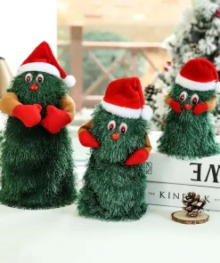 Dancing Christmas Tree Family