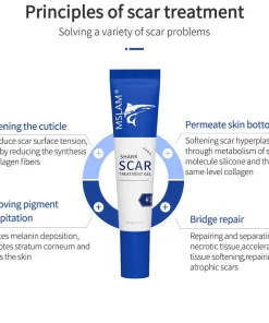 High Purity Silicone Scar Treatment Gel