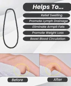 Magnetic Black Hematite Weight Loss Necklace