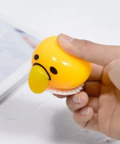 Vomiting Egg Yolk (Puking Egg Yolk Stress Ball)