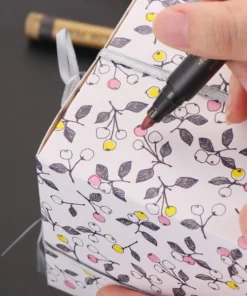 Waterproof Glitter Paint Markers (10-Pack)