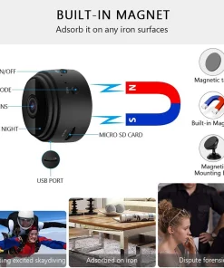 Mini Wifi Camera Wide Angle