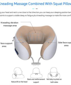 4-In-1 Electric Pillow Neck Massager