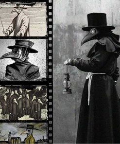 Halloween Plague Doctor Bird Mask