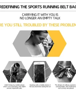 Outdoor Phone Holder Waterproof Belt Bag