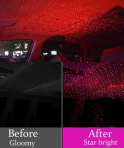 USB Light Car Star Projector