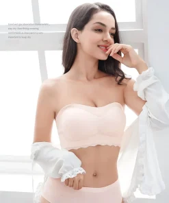 Filifit Ice Silk Non-Slip Tube Top Bra