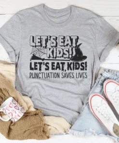 Punctuation Saves Lives Tee