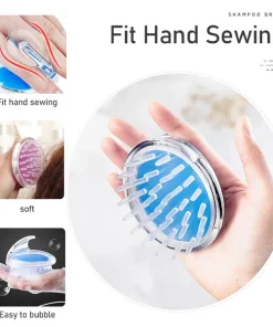 Silicone Shampoo Massage Brush