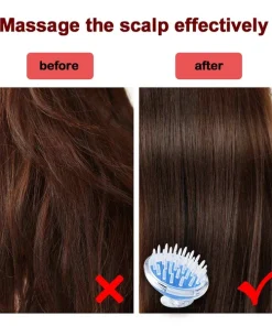 Silicone Shampoo Massage Brush