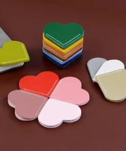 Vintage Leather Corner Bookmarks