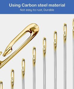 Self Threading Sewing Needles