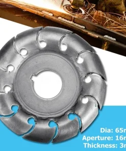 12 Teeth Wood Carving Disc