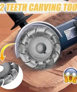 12 Teeth Wood Carving Disc