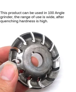 12 Teeth Wood Carving Disc