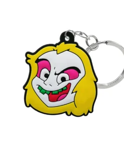 3D Die Cut Rubber KeyChains