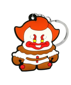 3D Die Cut Rubber KeyChains