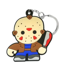 3D Die Cut Rubber KeyChains