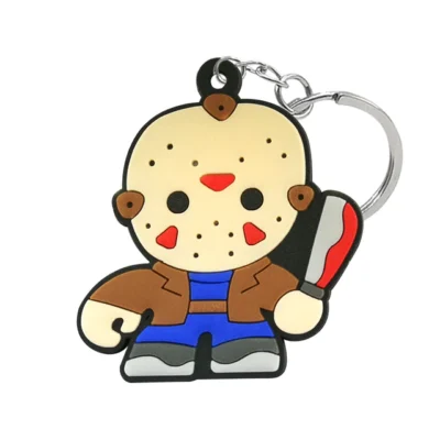 3D Die Cut Rubber KeyChains