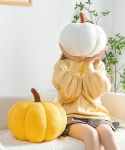 Soft Pumpkin Plush Halloween Pillows