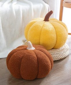 Soft Pumpkin Plush Halloween Pillows