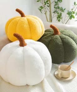 Soft Pumpkin Plush Halloween Pillows