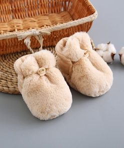 Baby Cartoon Plush Cotton Toddler Shoes