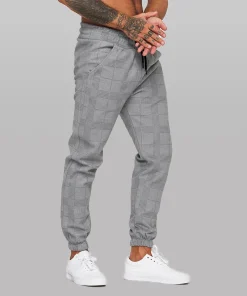 Men’s Plaid Casual Pants