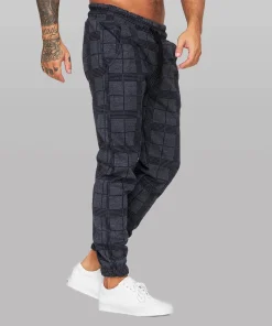 Men’s Plaid Casual Pants