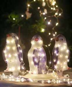 Light Up Penguin Christmas Decoration