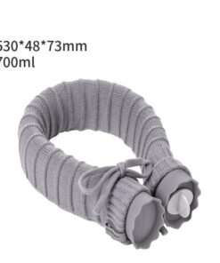 Long Water Injection Silicone Hot Water Bottle