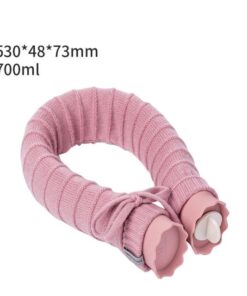 Long Water Injection Silicone Hot Water Bottle