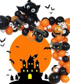 Halloween Colors Home Decoration Balloon Kit
